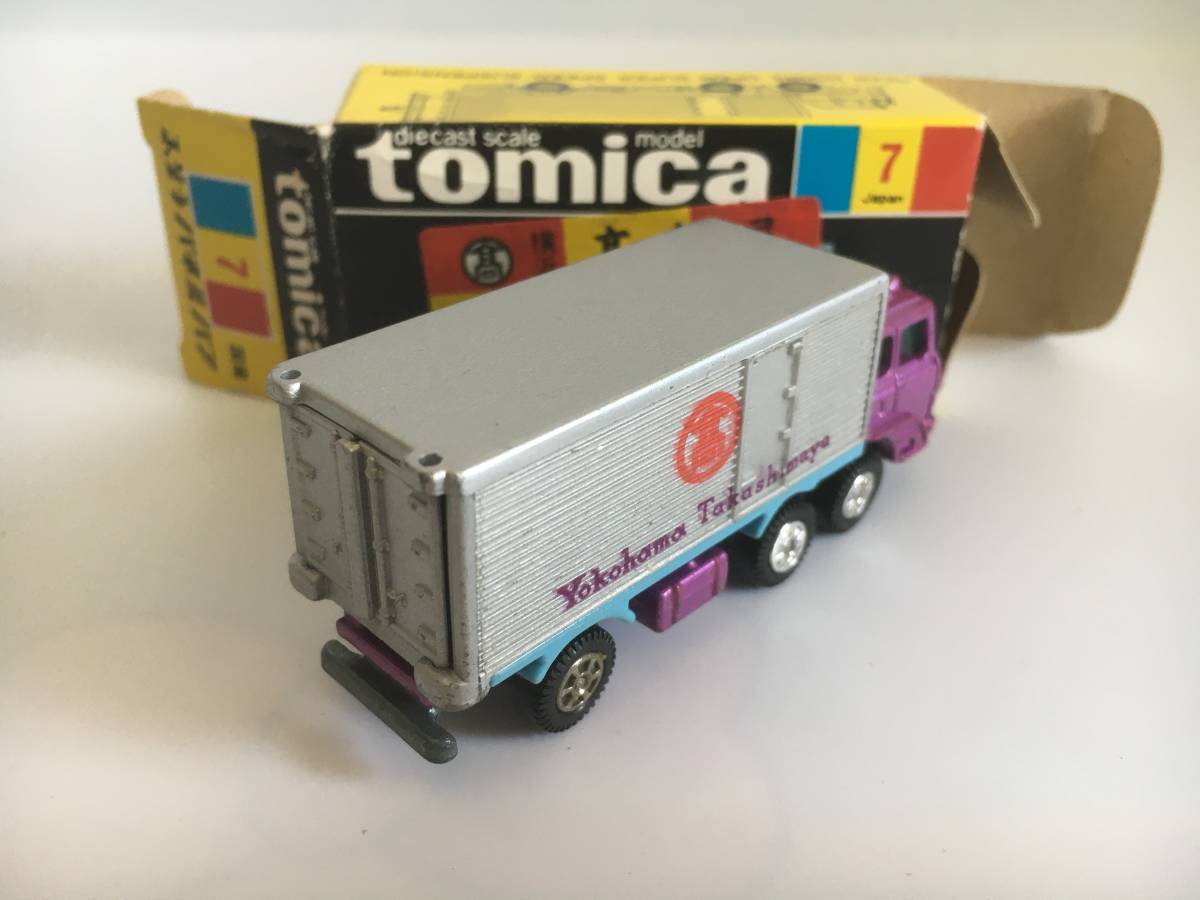 トミカ 黒箱 ふそう パネル バン FUSO PANEL VAN 7-2-4 高島屋特注