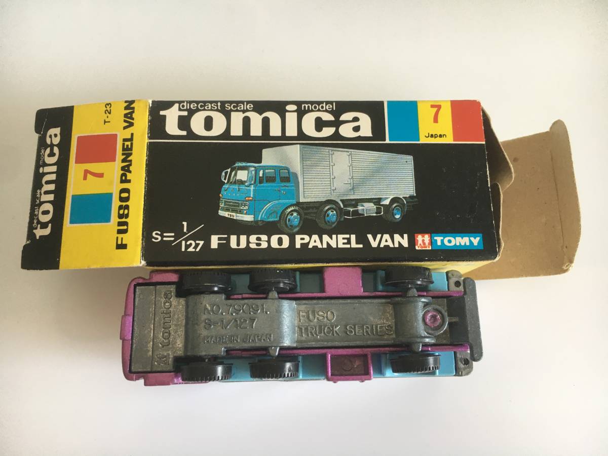 トミカ 黒箱 ふそう パネル バン FUSO PANEL VAN 7-2-4 高島屋特注 