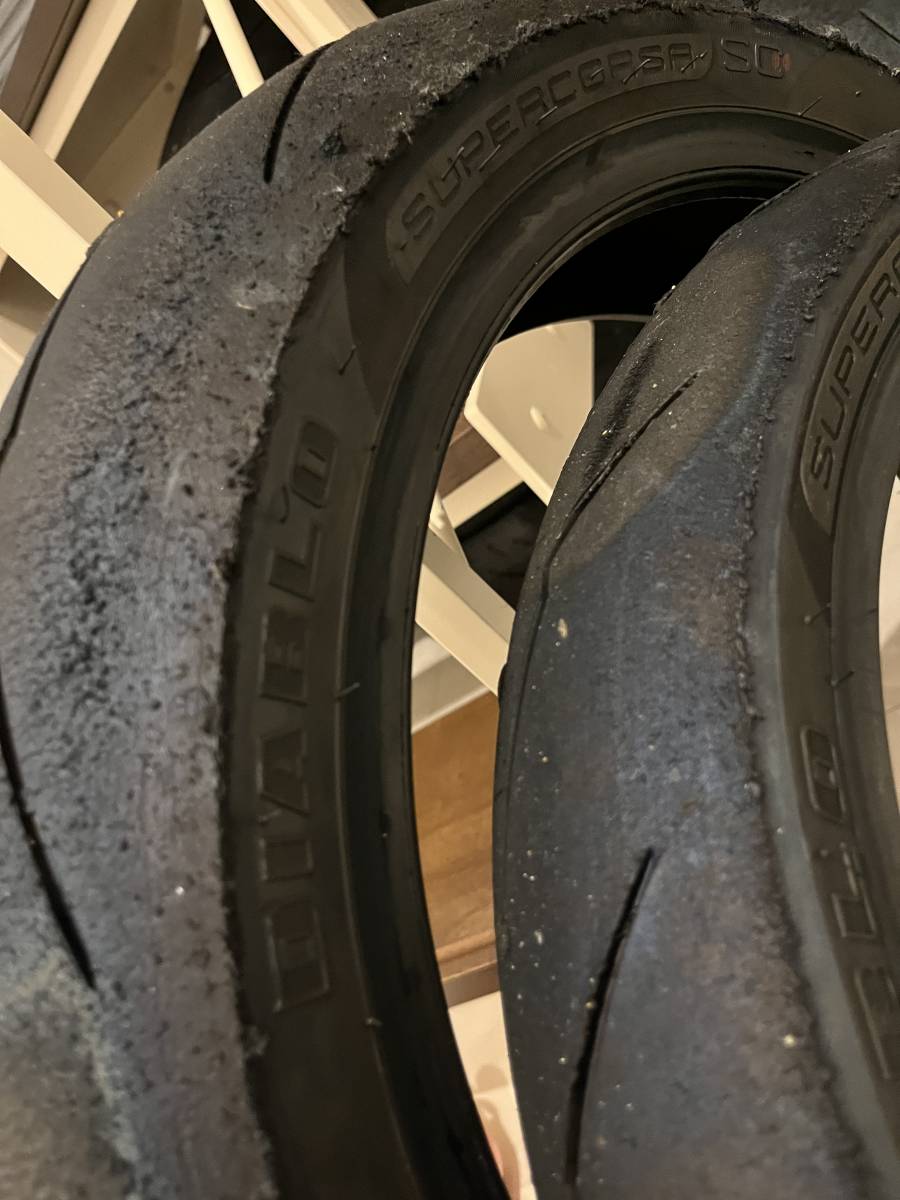 22年PIRELLI ピレリ DIABLO SUPERCORSA V3 SC1 110/70ZR17 140/70ZR17