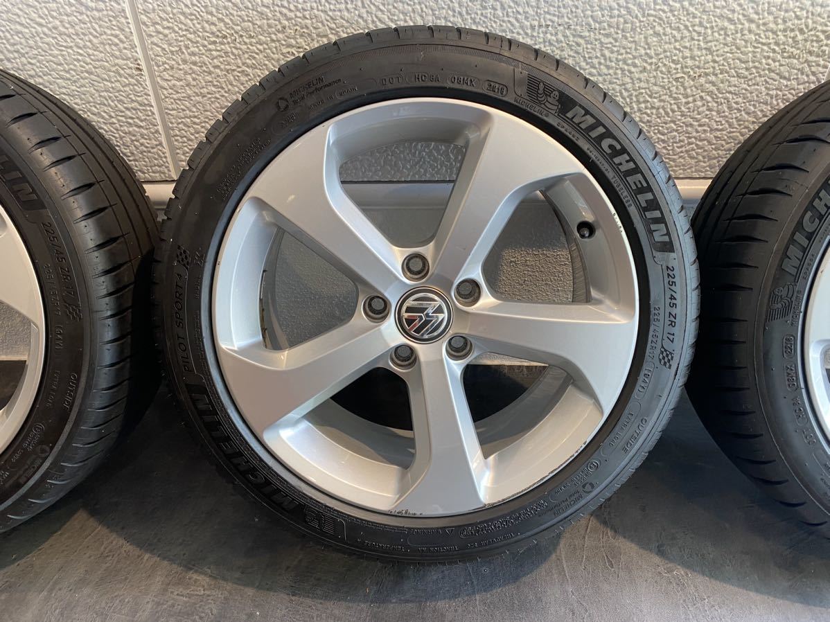 ゴルフ7.5GTI 純正ホイール 希少⁄純正225⁄40R18 【公式通販】