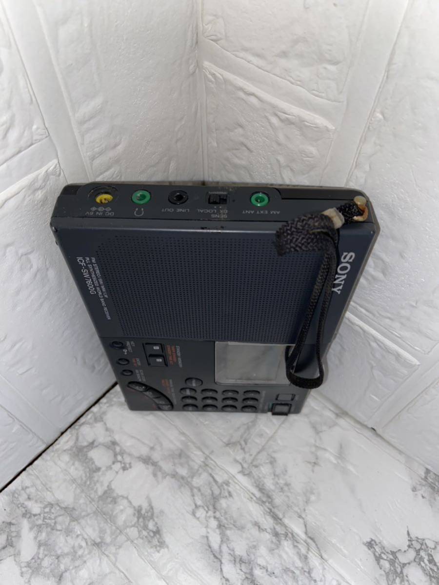 ☆ SONY ICF-SW7600G FM/SW/MW/LW ワールドバンドレシーバー