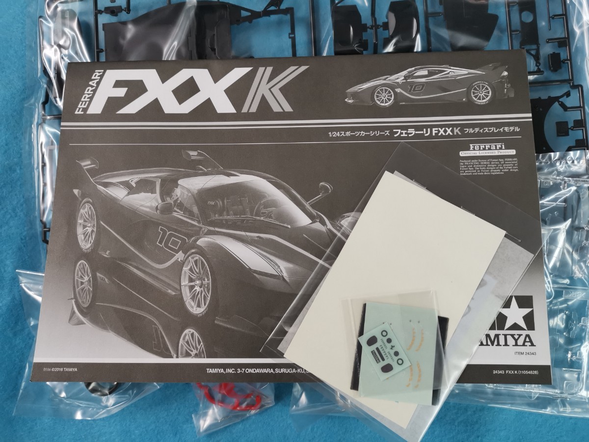 1/24 プラモデル 】☆ TAMIYA タミヤ 24343 FERRARI フェラーリ FXXK 