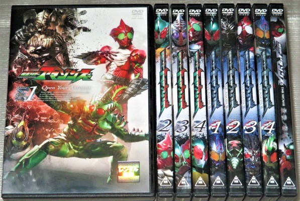 即決DVD】仮面ライダー アマゾンズ 1期&2期＆劇場版 全9巻セット