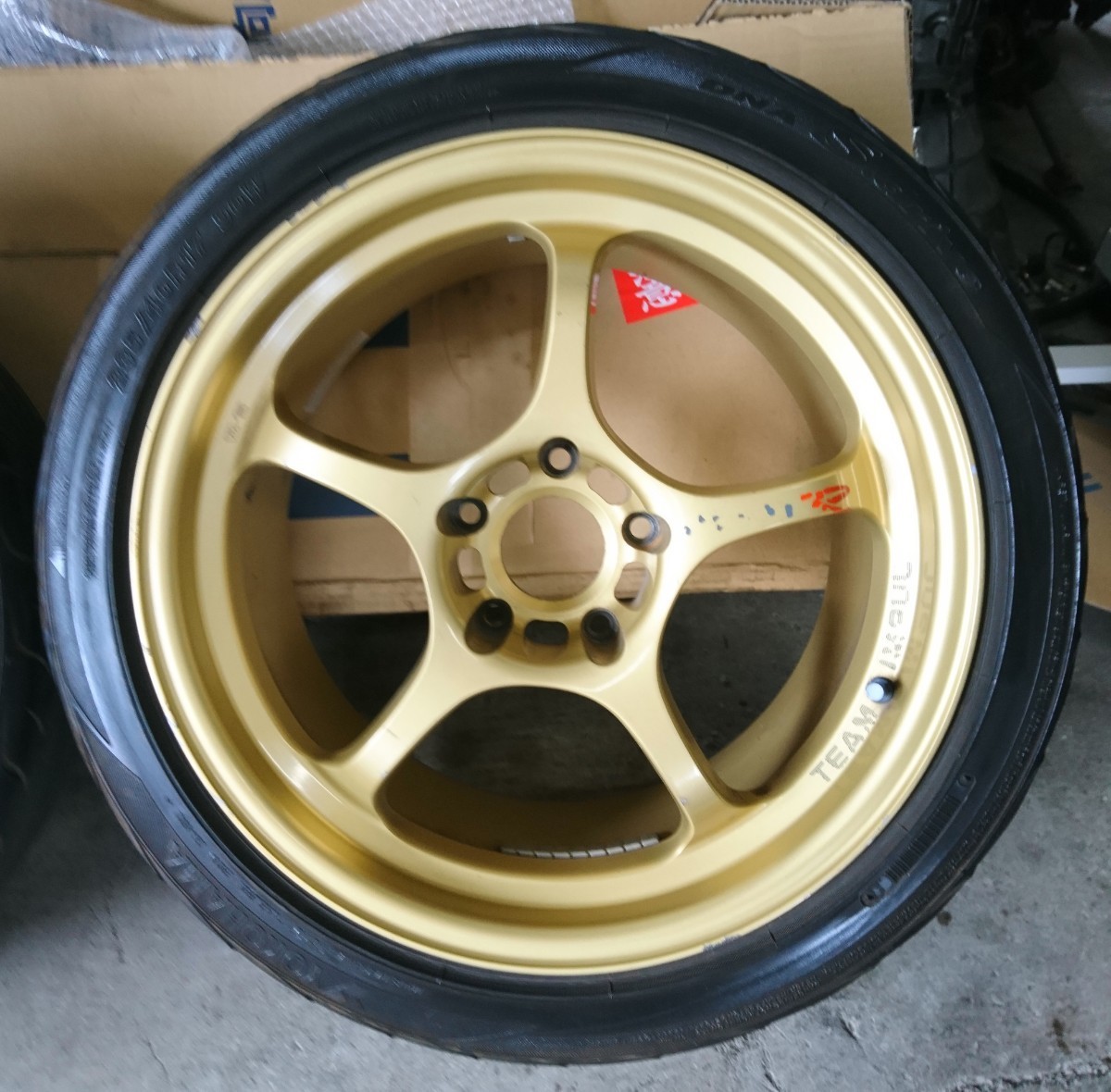 2本セット IMPUL アルミホイール付き 205/40R17 タイヤ付 17  