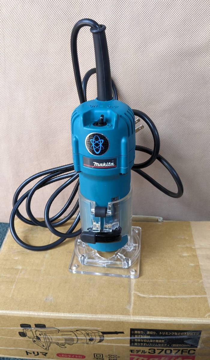 ★☆マキタ トリマ　マキタ(Makita) 電子トリマ 6mm 3707FC マキタ専用オプションあり☆★