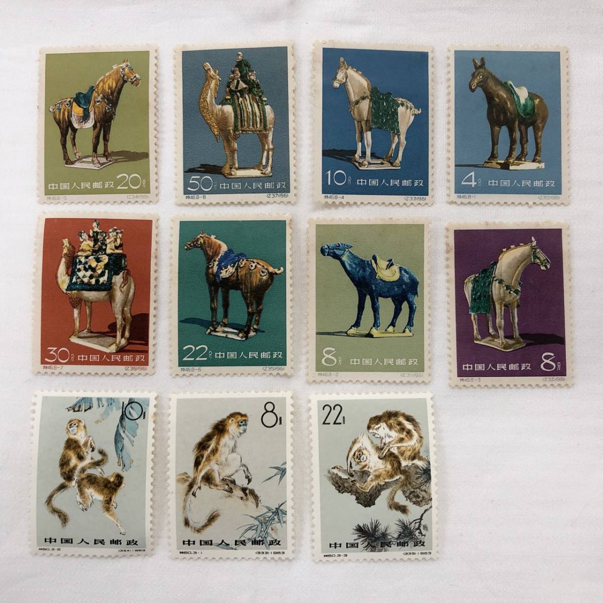 C*L様 中国切手 ★☆ T38 万里の長城 4種 小型 1979年 中国人民郵 中国切手 T38 万里の長城 4種 小型 1979年 中国人民郵政