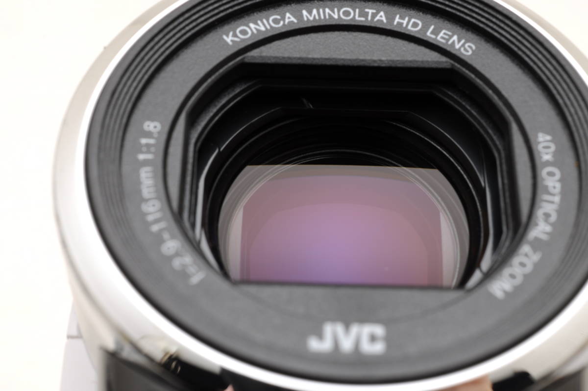 未使用JVC Everio GZ-HM390-W ハイビジョンメモリームービー - メルカリ