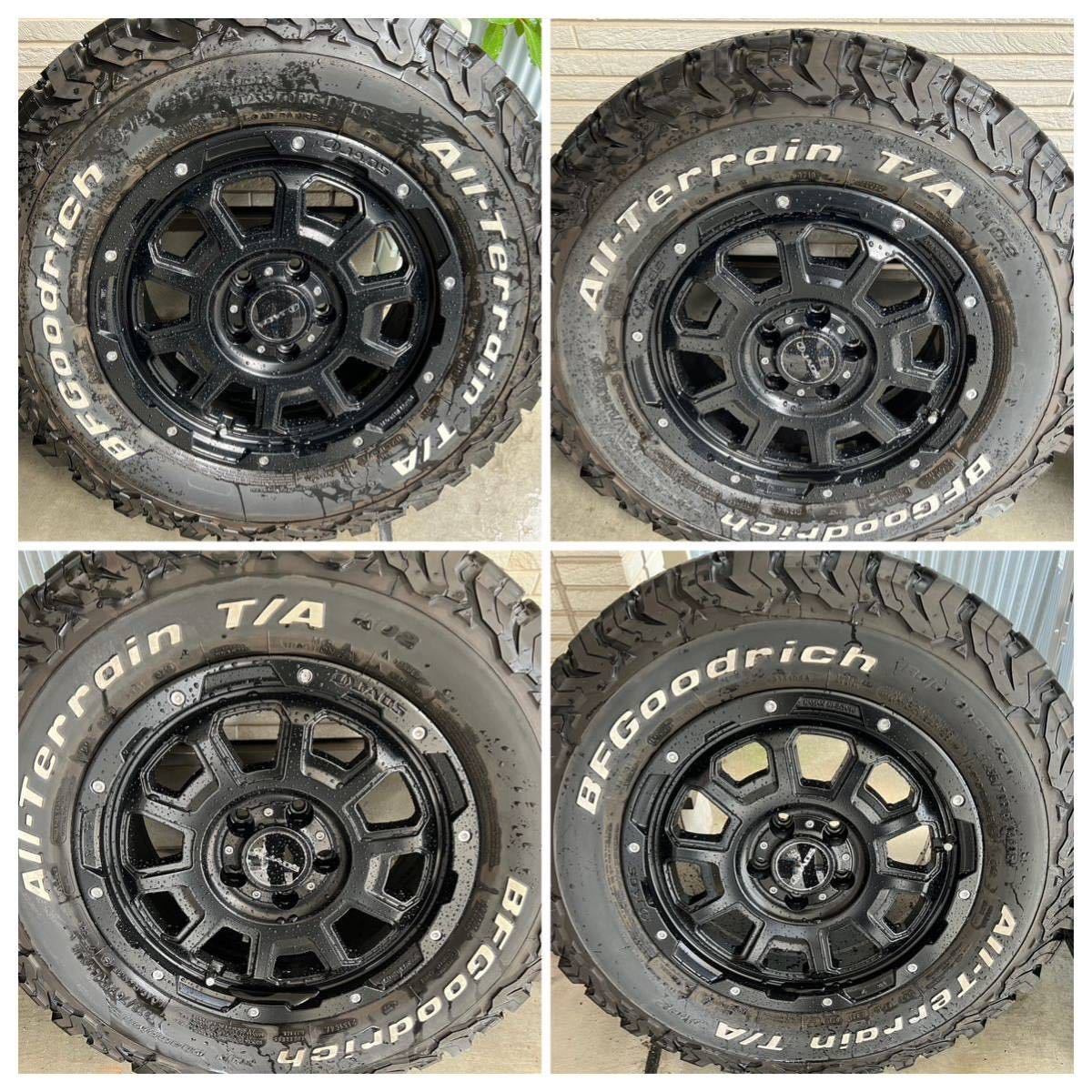 デリカd5 ジャオス jaos BFグッドリッチ KO2 AT 235/70R16 マット 