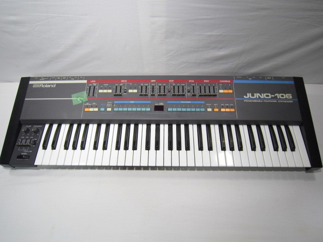 Roland アナログシンセサイザー JUNO106 OSC3,4,6不良 部品取り用