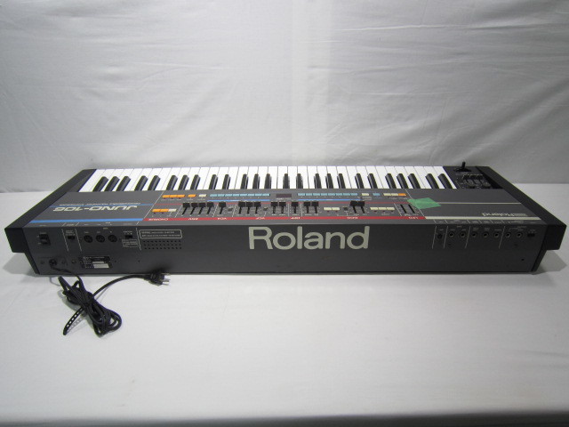 Roland アナログシンセサイザー JUNO106 OSC3,4,6不良 部品取り用