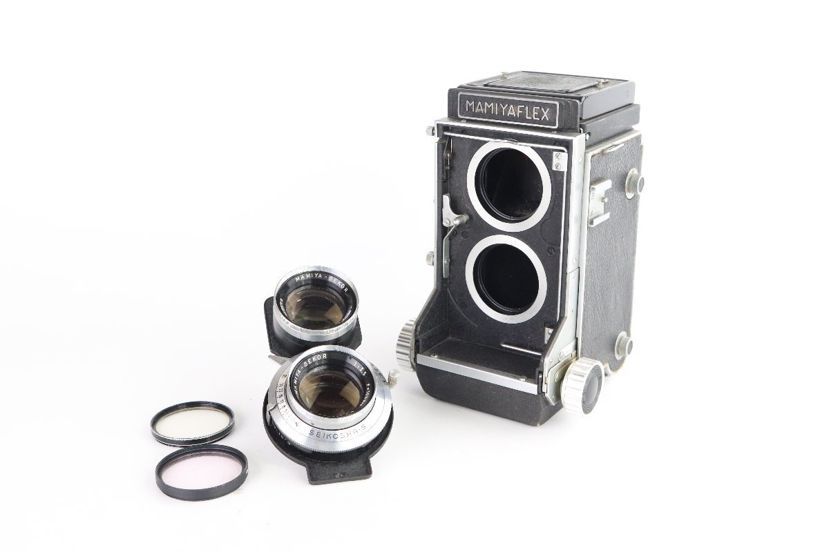 Mamiyaflex マミヤフレックス 中判 二眼レフ フィルムカメラ Sekor 105mm 3.5 レンズ【現状渡し品】★F