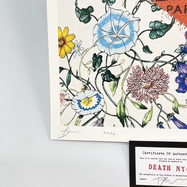 DEATH NYC 世界限定100枚 アートポスター 奈良美智 YOSHITOMO NARA