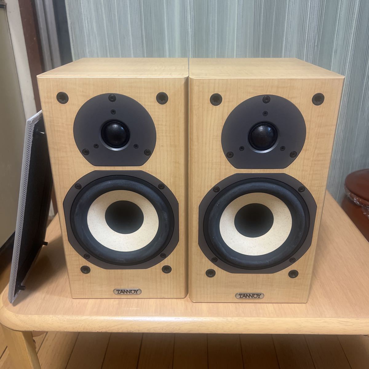 Tannoy Mercury MX1 Speakers | Bookshelf - mercury m1 Maple Speaker