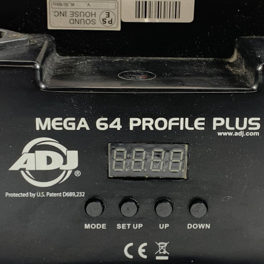 ADJ MEGA 64 PROFILE PLUS LEDパーライト 舞台照明 同型2点セット 電源