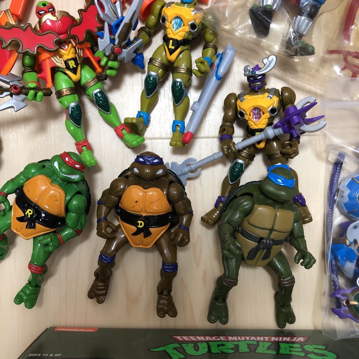 タートルズ TMNT ジャンク フィギュア ワゴン まとめ 大量 ウルトラ 