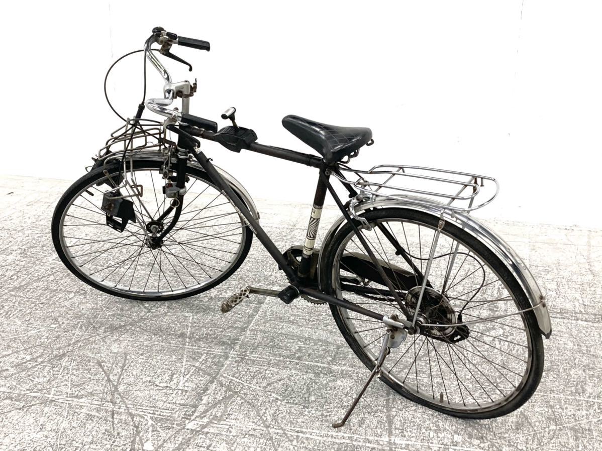 引取限定 自転車 6段変速 昭和レトロ BRAVAS メーター付き 昭和