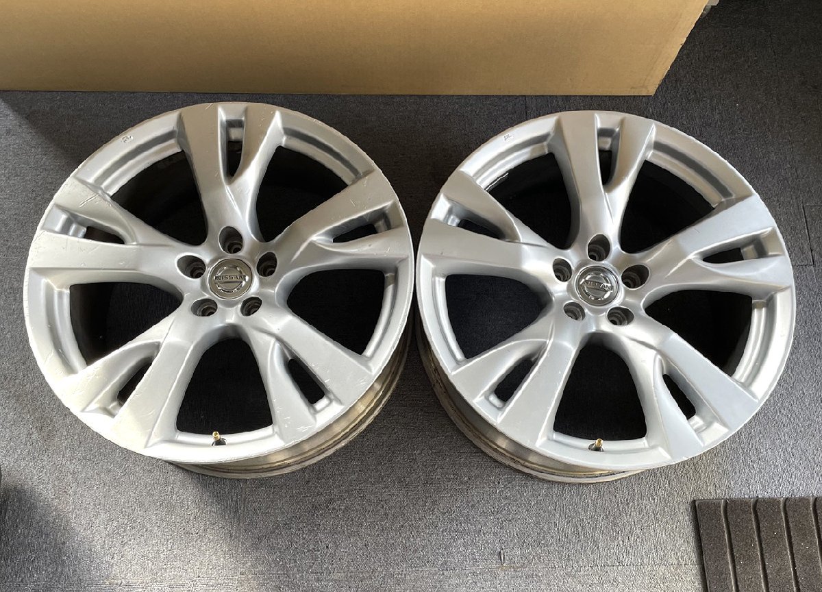 ご希望商品×3 訳あり 塗装品 日産 Y51 フーガ タイプS 純正 20インチ アルミホイール