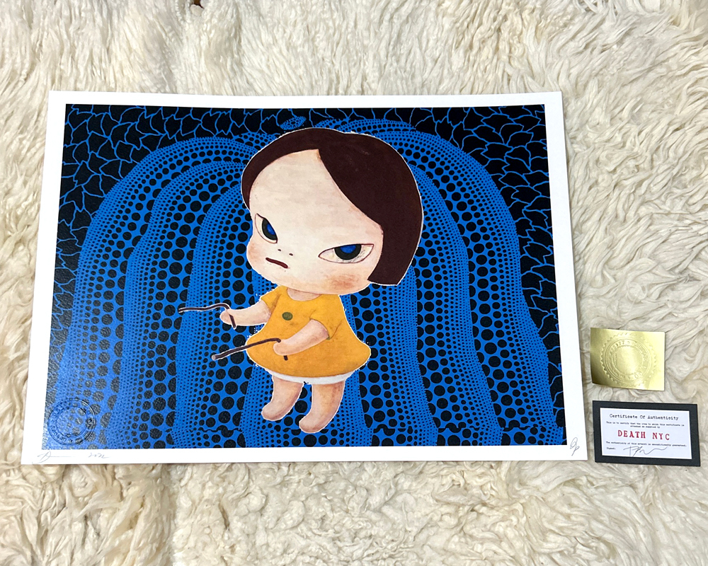 DEATH NYC 奈良美智 NARAYOSHITOMO 草間彌生 かぼちゃ 南瓜 ロッタ