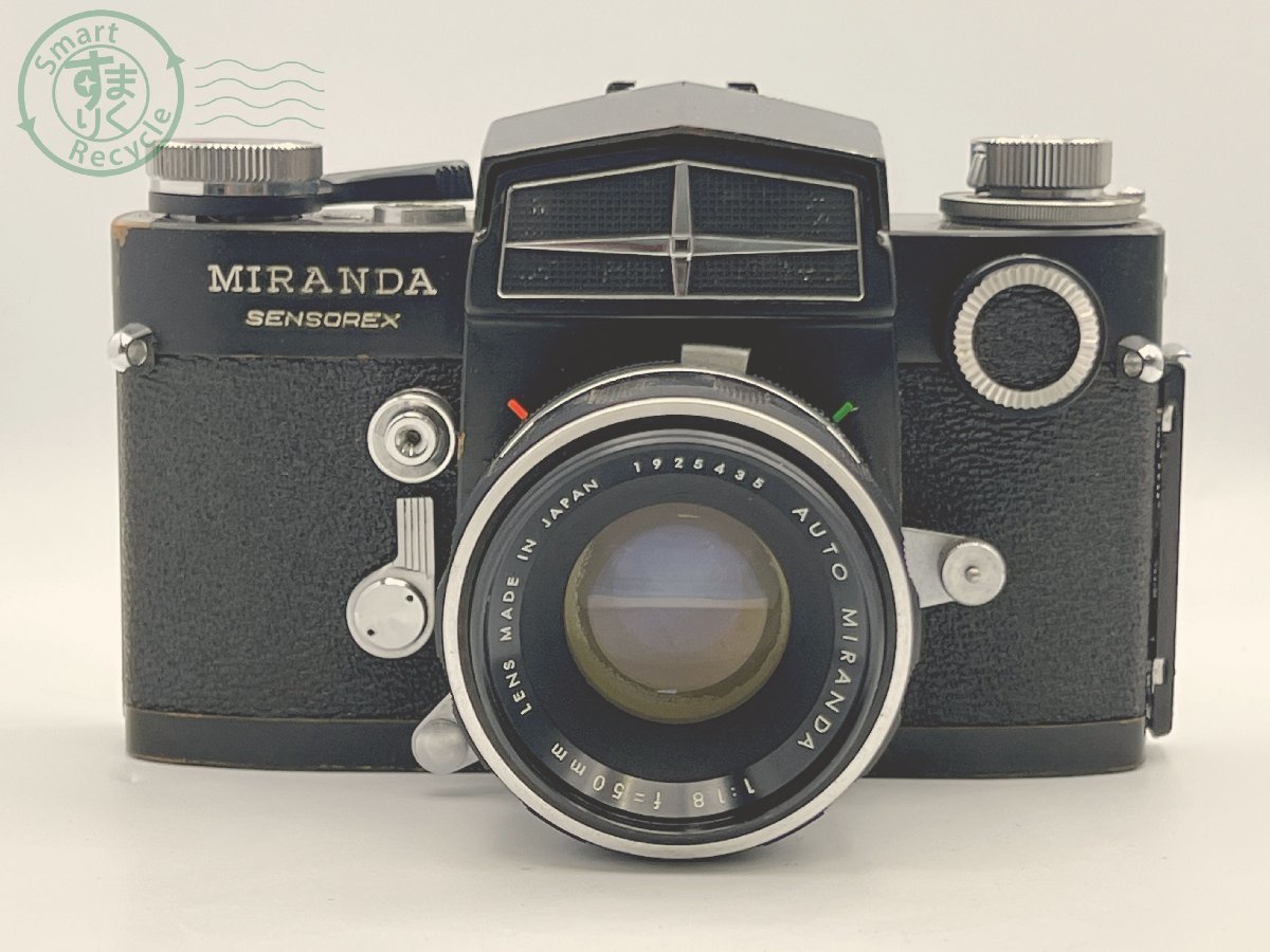Miranda Sensorex 35mm SLR with removable prism finder + 50mm f1.8