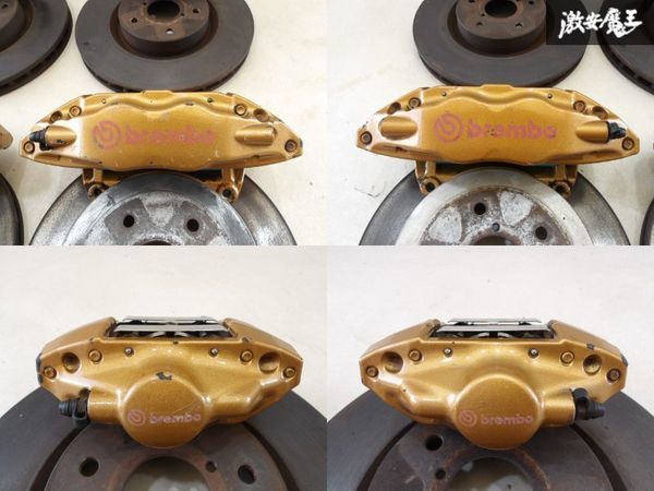 brembo 4POT スバル　grb GRB　vab VABキャリパー パーツ ブレンボキャリパー フロント 4POT インプレッサ WRX STI GRB GVB