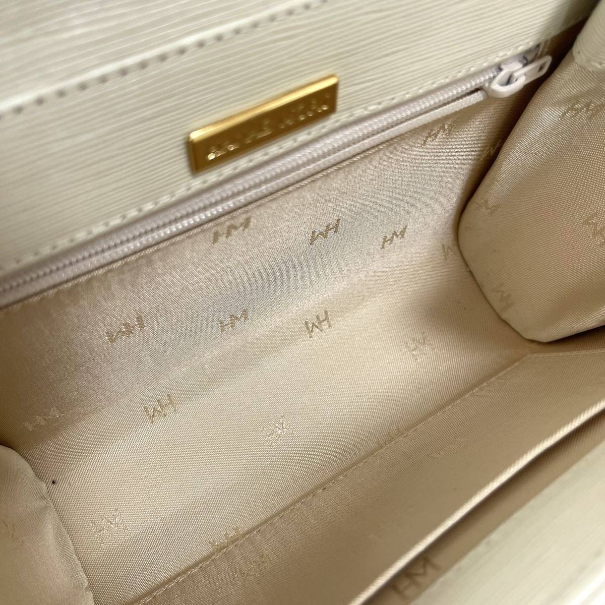 1円 ◎【美品・希少色】HANAE MORI ハナエモリ 森英恵 2way チェーン