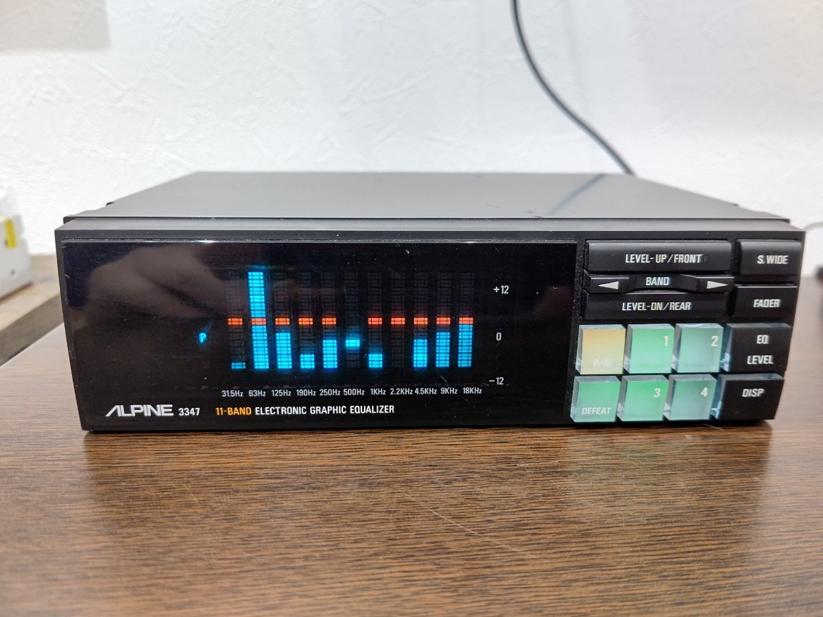 60枚 アルパイン 11バンドグライコ 3347 動作品 【公式通販】