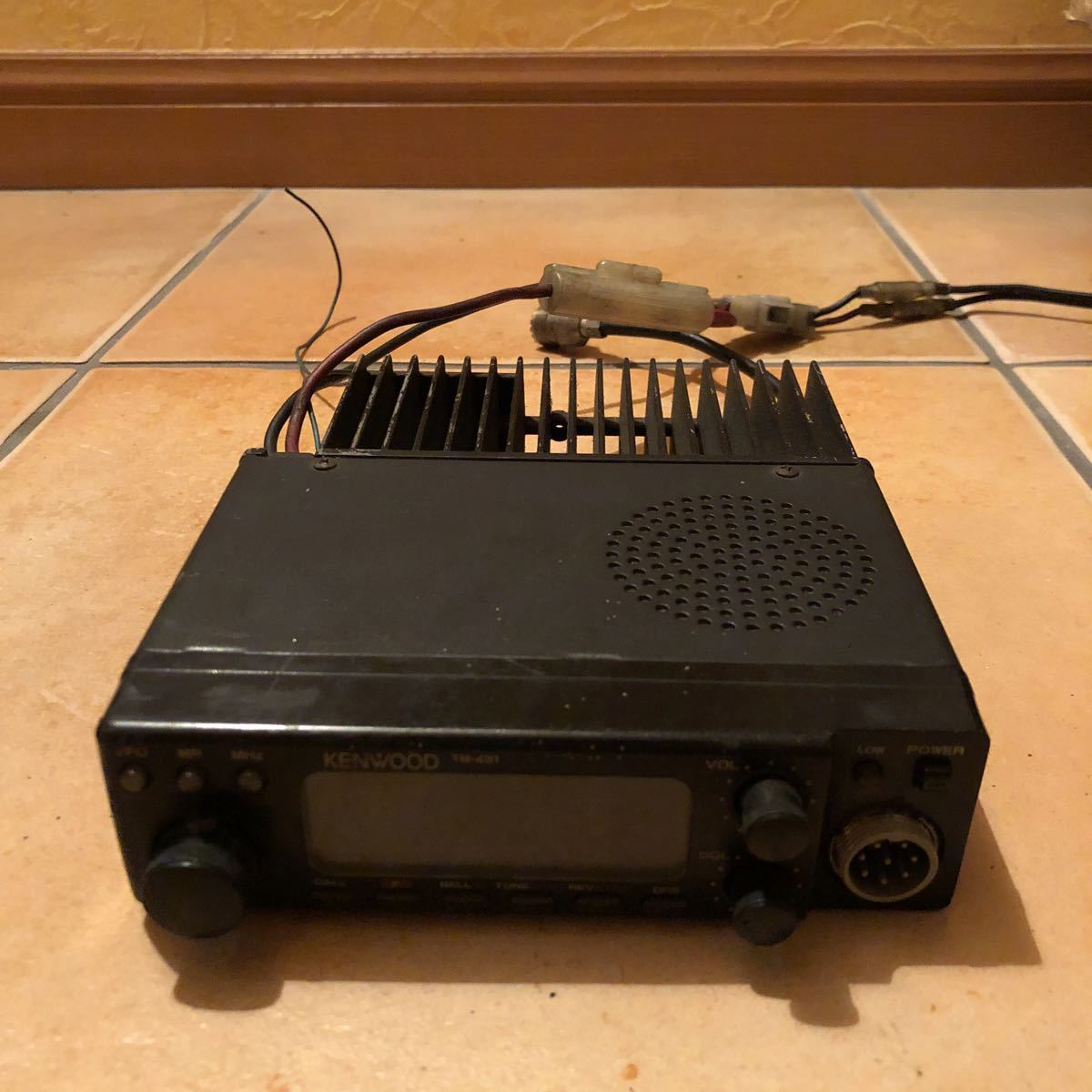 ケンウッド製　TM-431S 433Mhz ハイパワーモービル機　中古品 TM-431 KENWOOD ケンウッド製 TM-431S ケンウッド 433Mhz ハイパワー