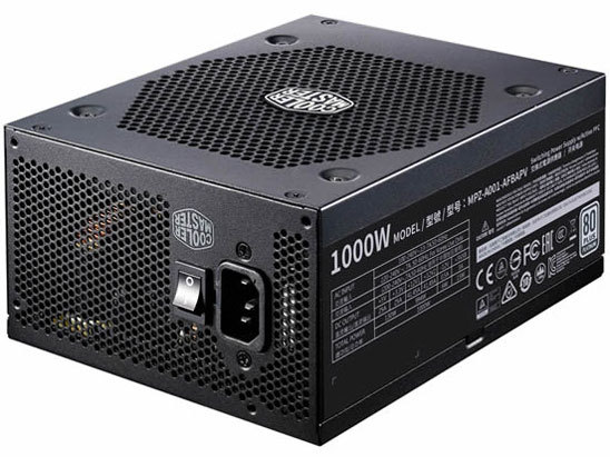 V1000 Platinum Cooler Master 1000W 1000W電源 MPZ-A001-AFBAPV-JP