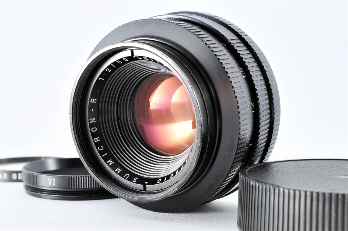 LEICA SUMMICRON R 50mm F2 ライカ ズミクロン R キャップ リング