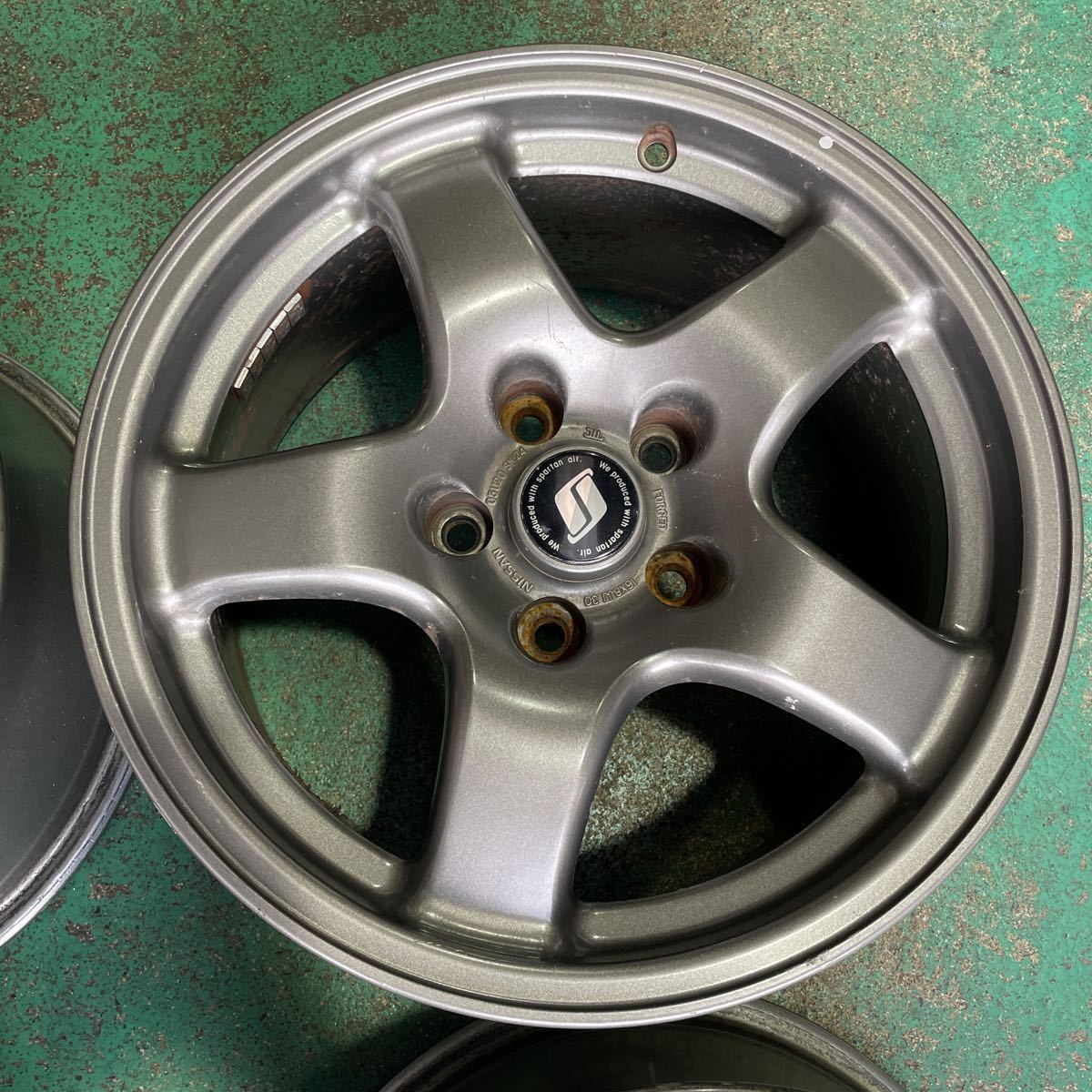 美品！BNR32 スカイライン R32 GTR 日産 純正 ホイール 16インチ 