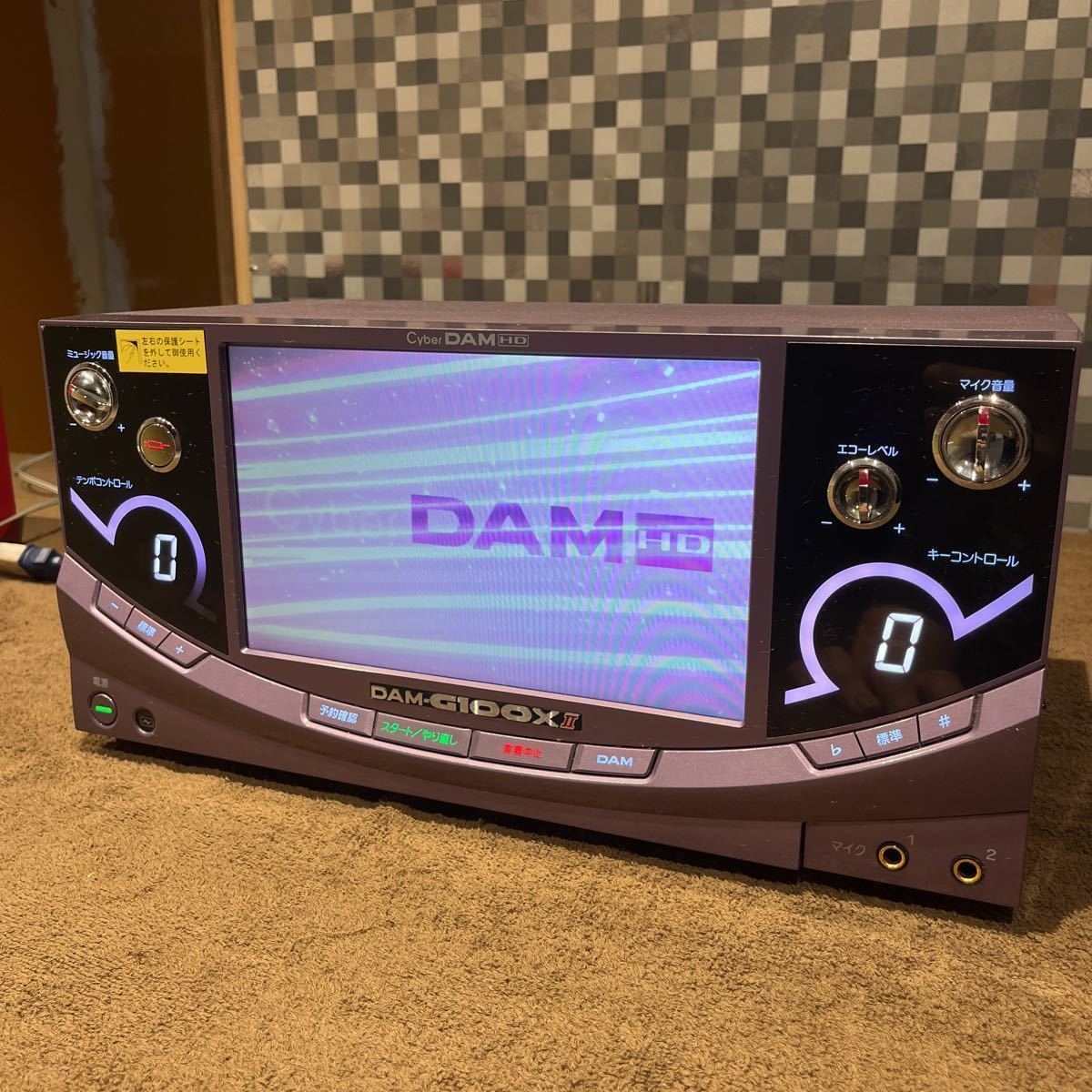 K09a 第一興商 DAM G100XⅡ 業務用 第一興商 Cyber DAM HD