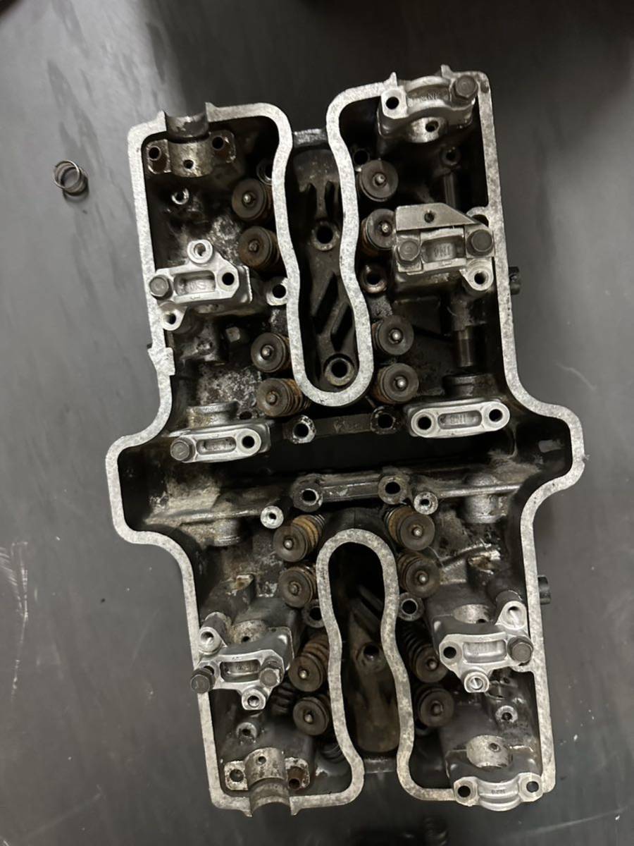 CBX400F シリンダーヘッド 2機