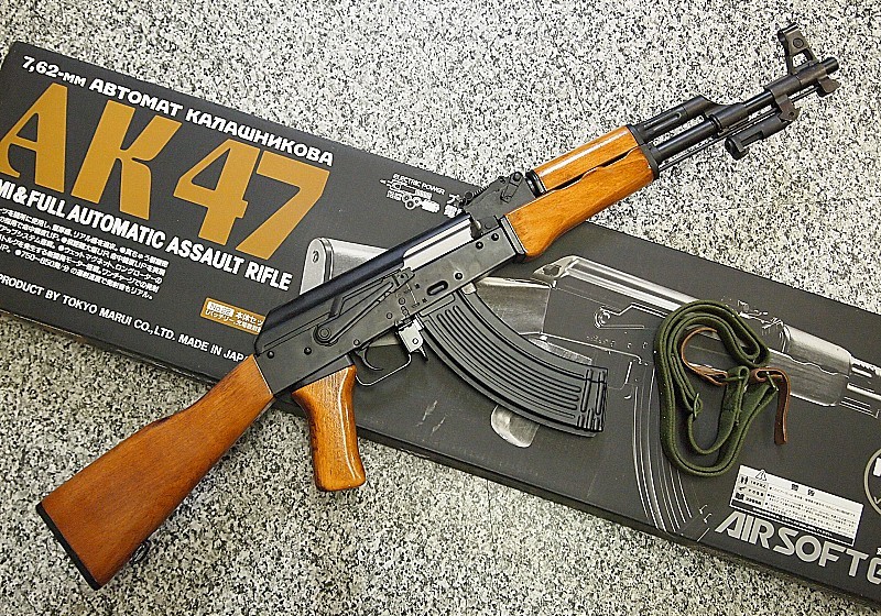 おそらくマルイベース？ STD電動ガン AK47 56式自動歩槍 スチール