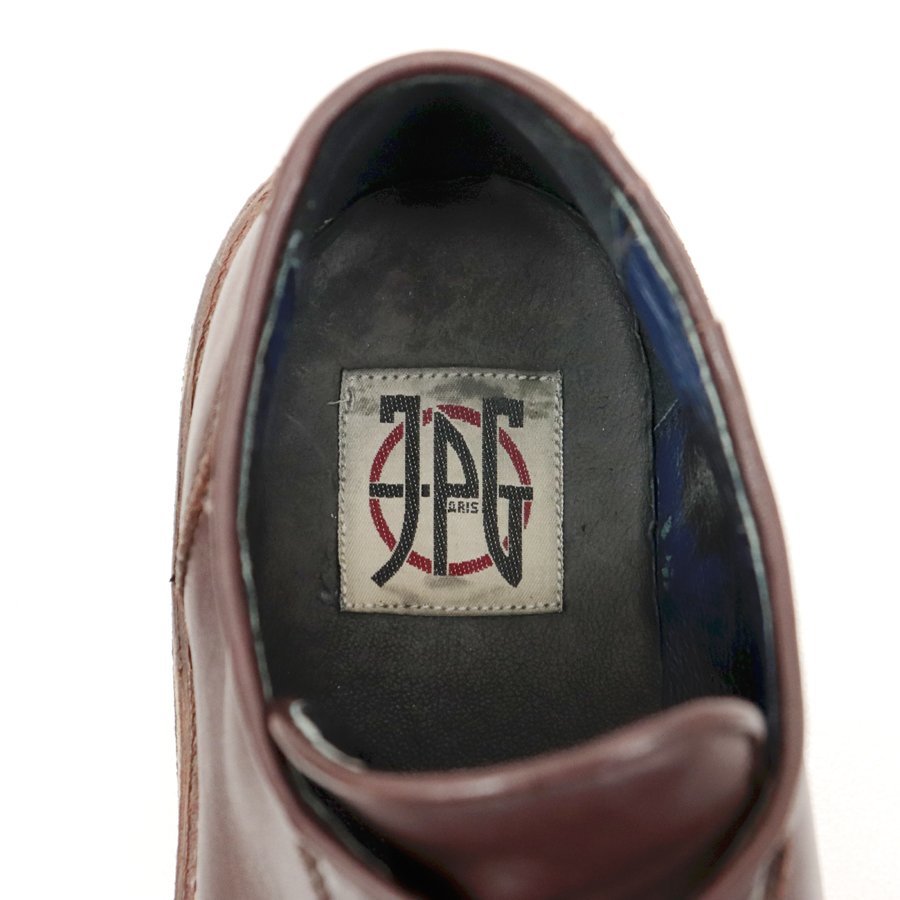 美品 JPG JEAN PAUL GAULTIER ジャンポール・ゴルチエ 牛革 カーフ
