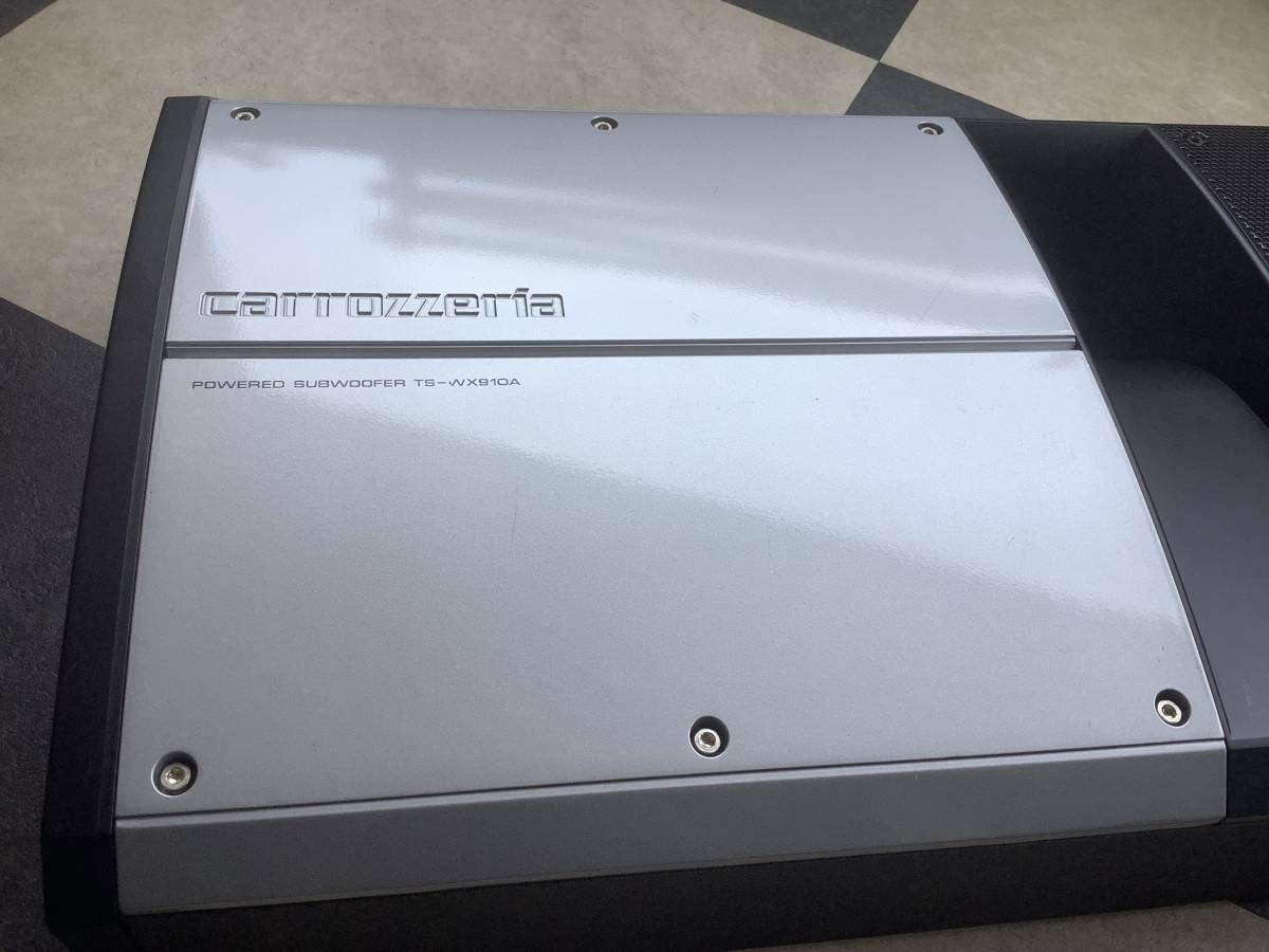 カロッツェリア TS-WX910A サブウーファー（カロッツェリア TS-WX910A 