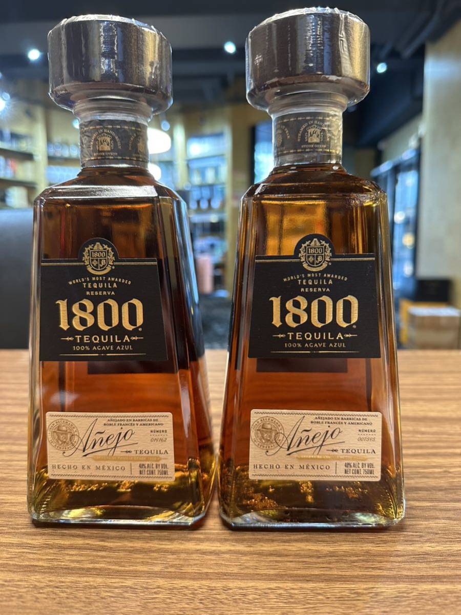 Jose Cuervo ホセ クルエボ アネホ 1800 40％ 750ml 2本セット の入札