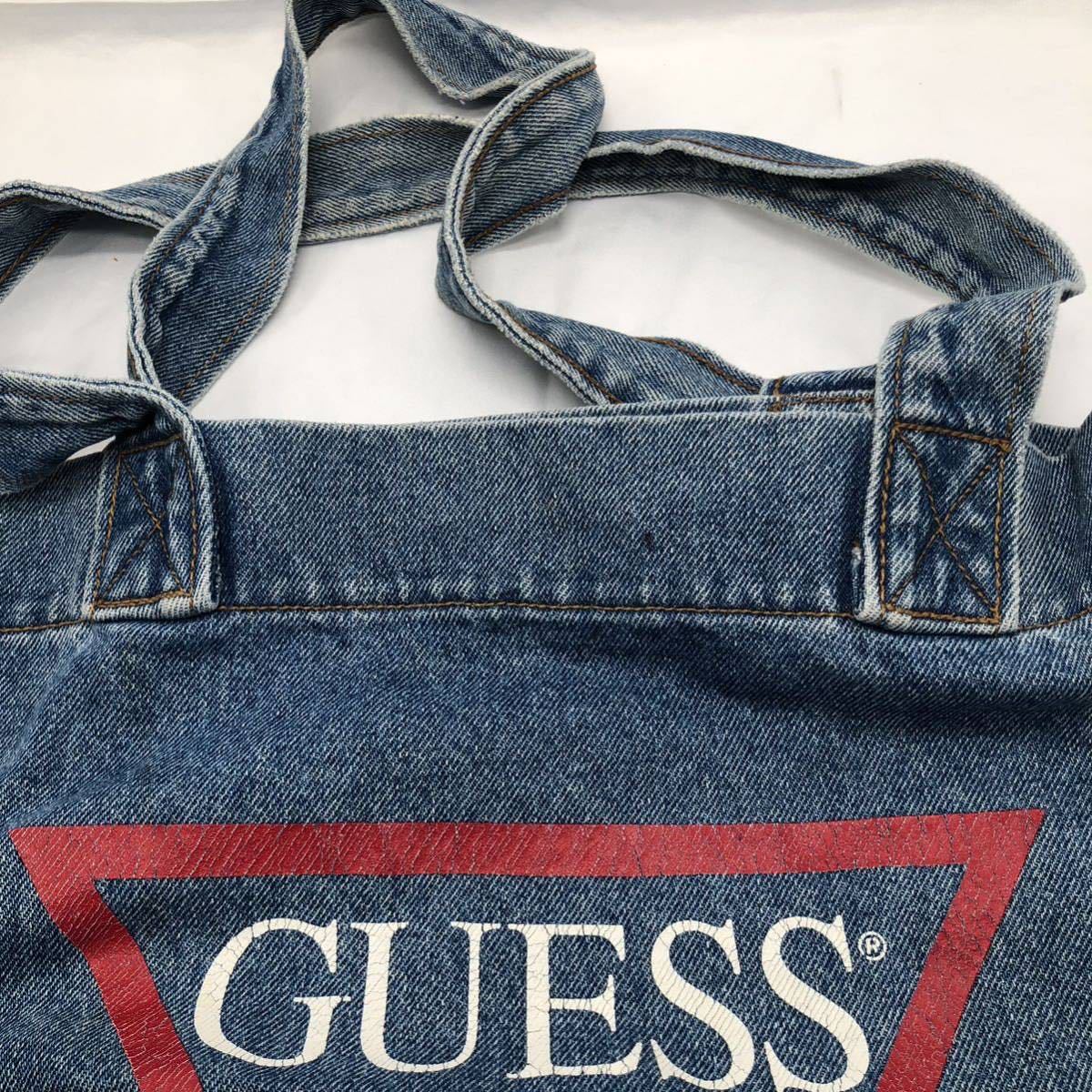 GUESS デニムトートバッグ ゲス レディース トートバッグ KH-7V5W(ゲス 