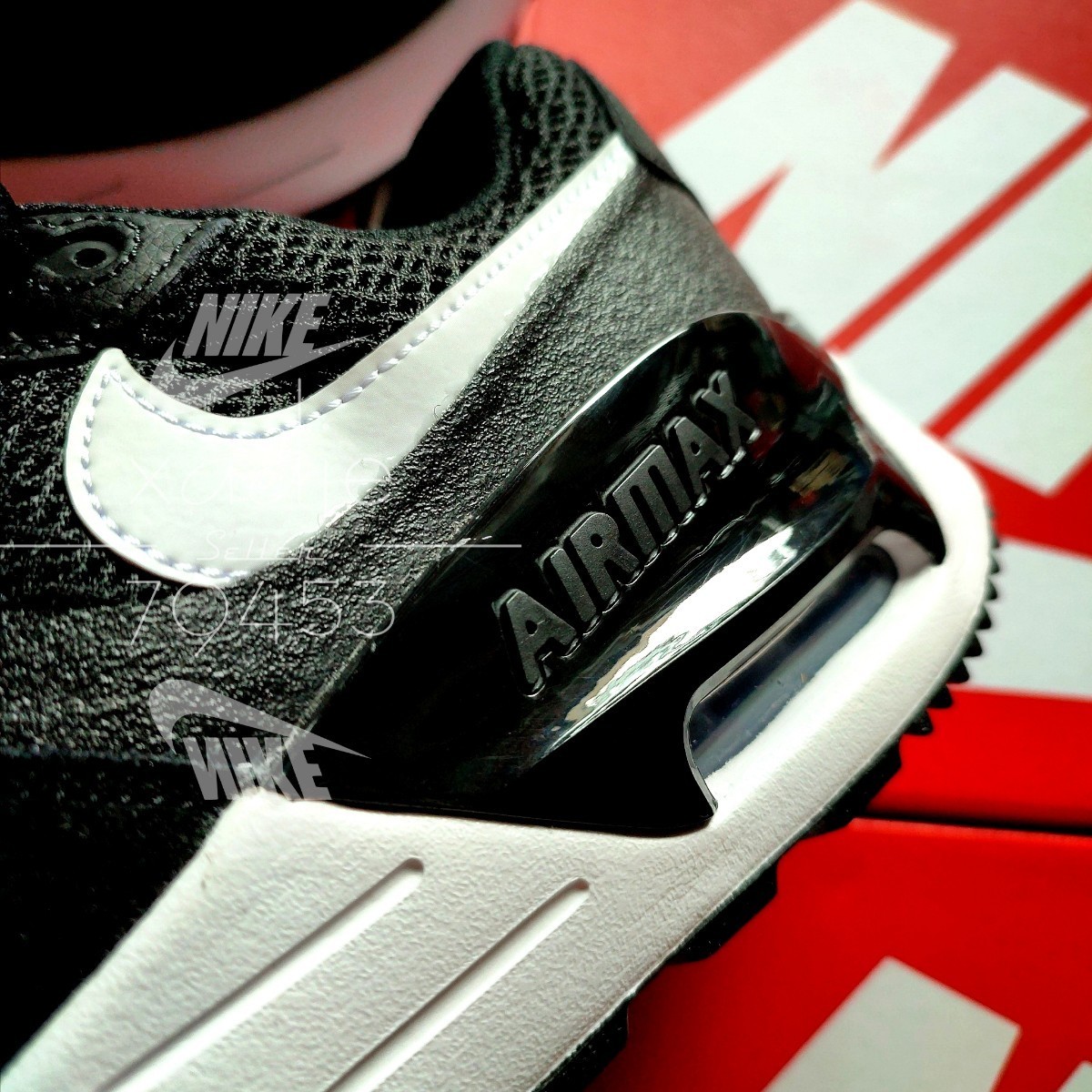 新品 正規品 NIKE ナイキ AIR MAX SYSTEM エアマックス システム 黒 