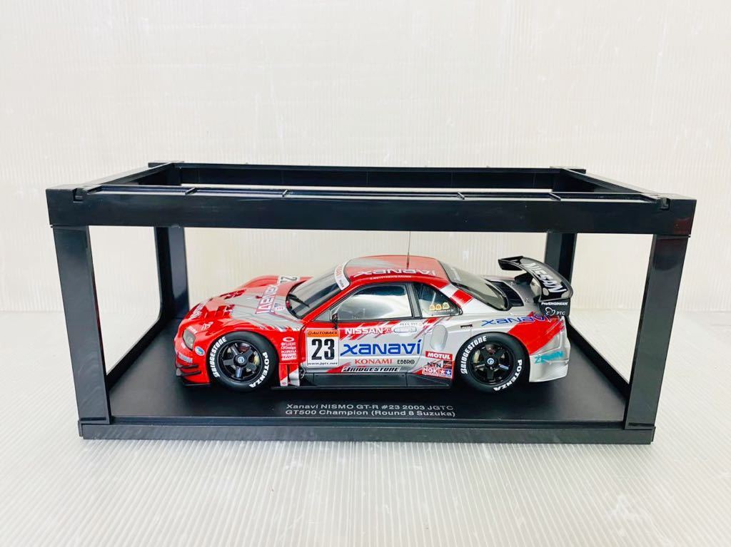 美品 AUTOart オートアート 1/18 ザナヴィ XANAVI NISMO 日産 GT-R