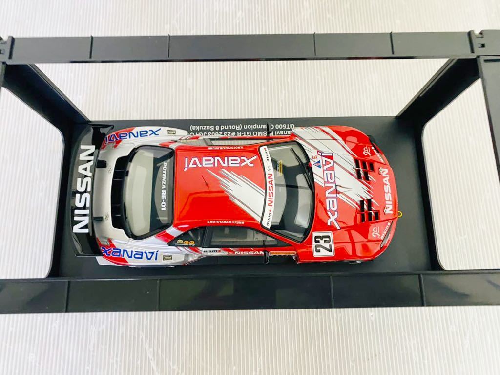 美品 AUTOart オートアート 1/18 ザナヴィ XANAVI NISMO 日産 GT-R