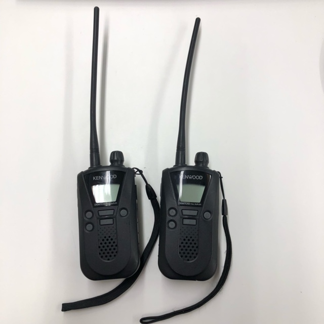 2台セット ケンウッド KENWOOD UBZ-BH47FR 特定小電力トランシーバー[6742]