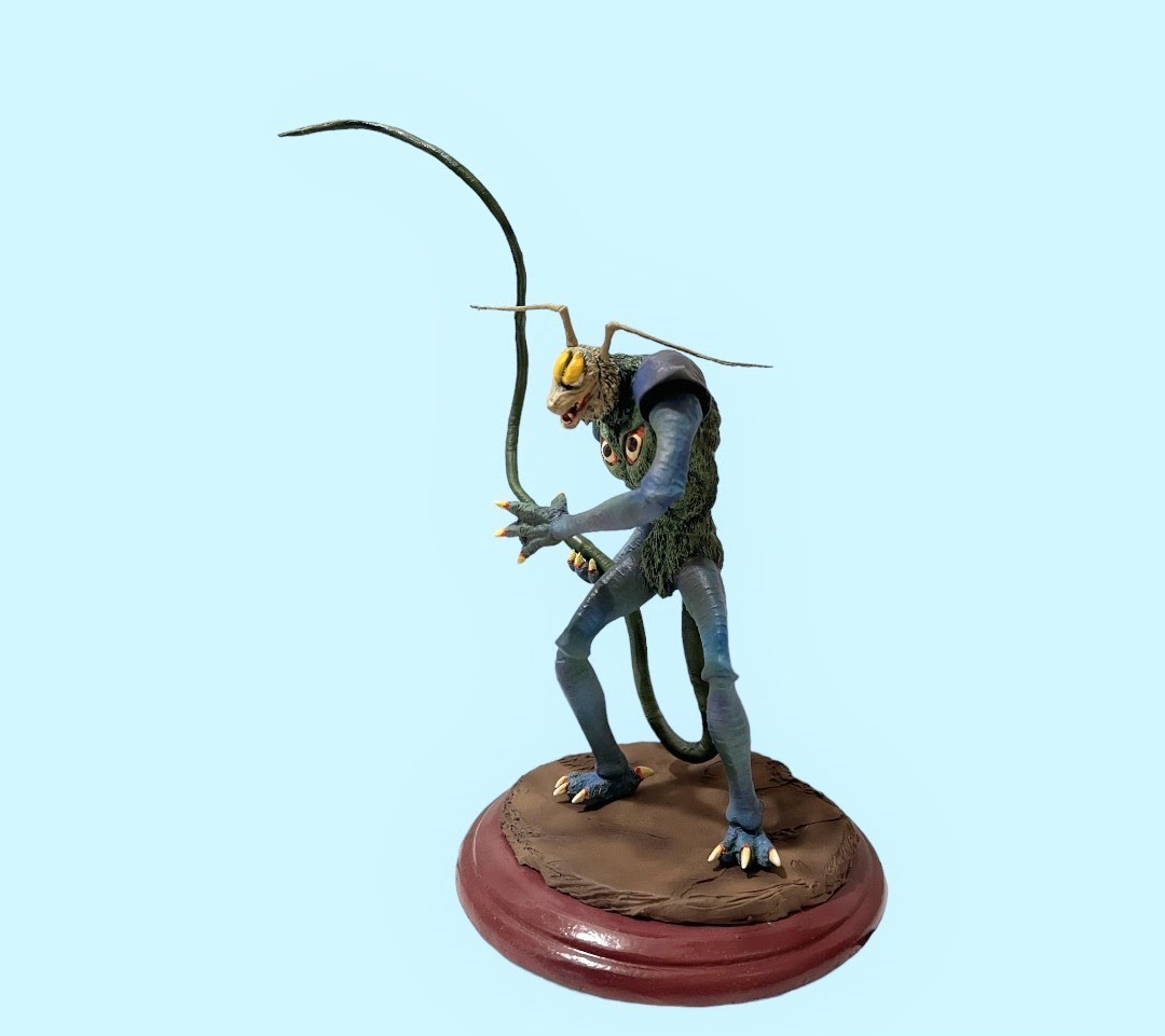 ボークス デビルマン魔将軍ザンニン ガレージキットキャスト製 完成品