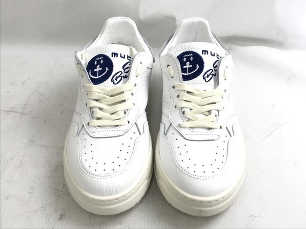 4LINE SHOES x muta Xmuta-low-WH Low MAX スニーカー ローカット サイズ37 23.5-24.0cm ホワイト 未使用 N7753254