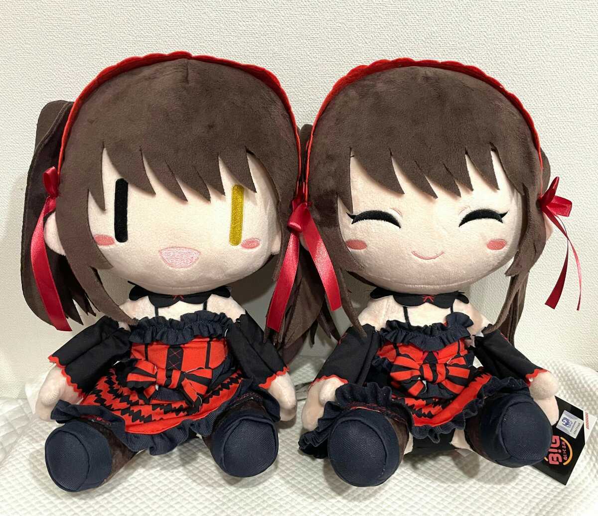 デート・ア・ライブⅳ　BIGぬいぐるみ 時崎狂三　2種　制服　メイド ぬいぐるみ 全2種セット BIGぬいぐるみ 時崎狂三 「デート・ア・ライブ