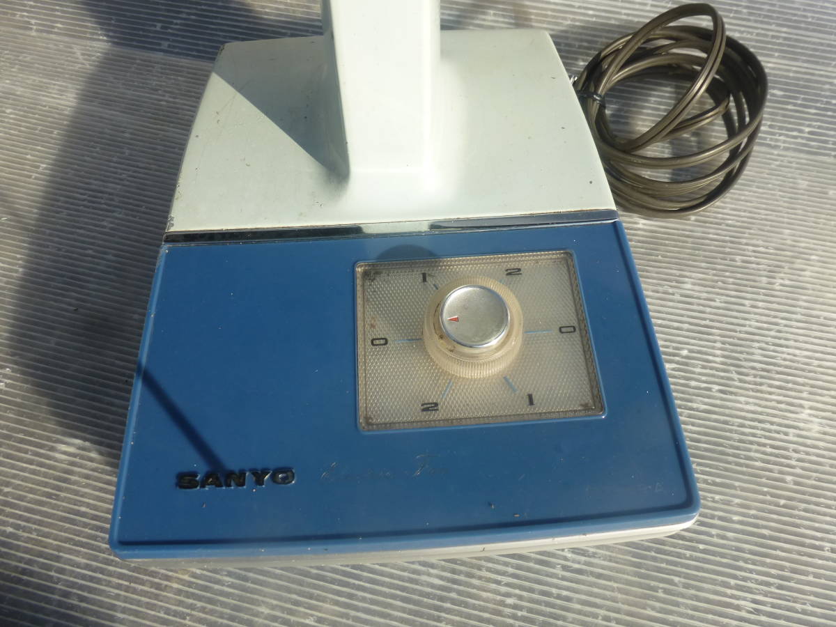 レトロ扇風機　動作品　EF-46M SANYO SANYO - 昭和レトロ サンヨー 卓上扇風機 EF-46A -