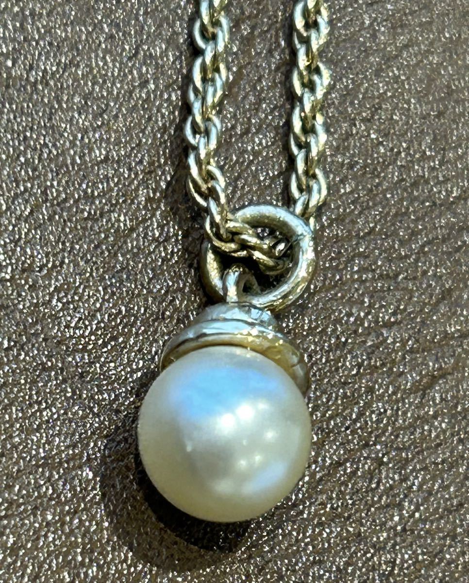 Christian Diorクリスチャン ディオールヴィンテージパールネックレス Christian Dior クリスチャンディオール パール ペンダント ネックレス