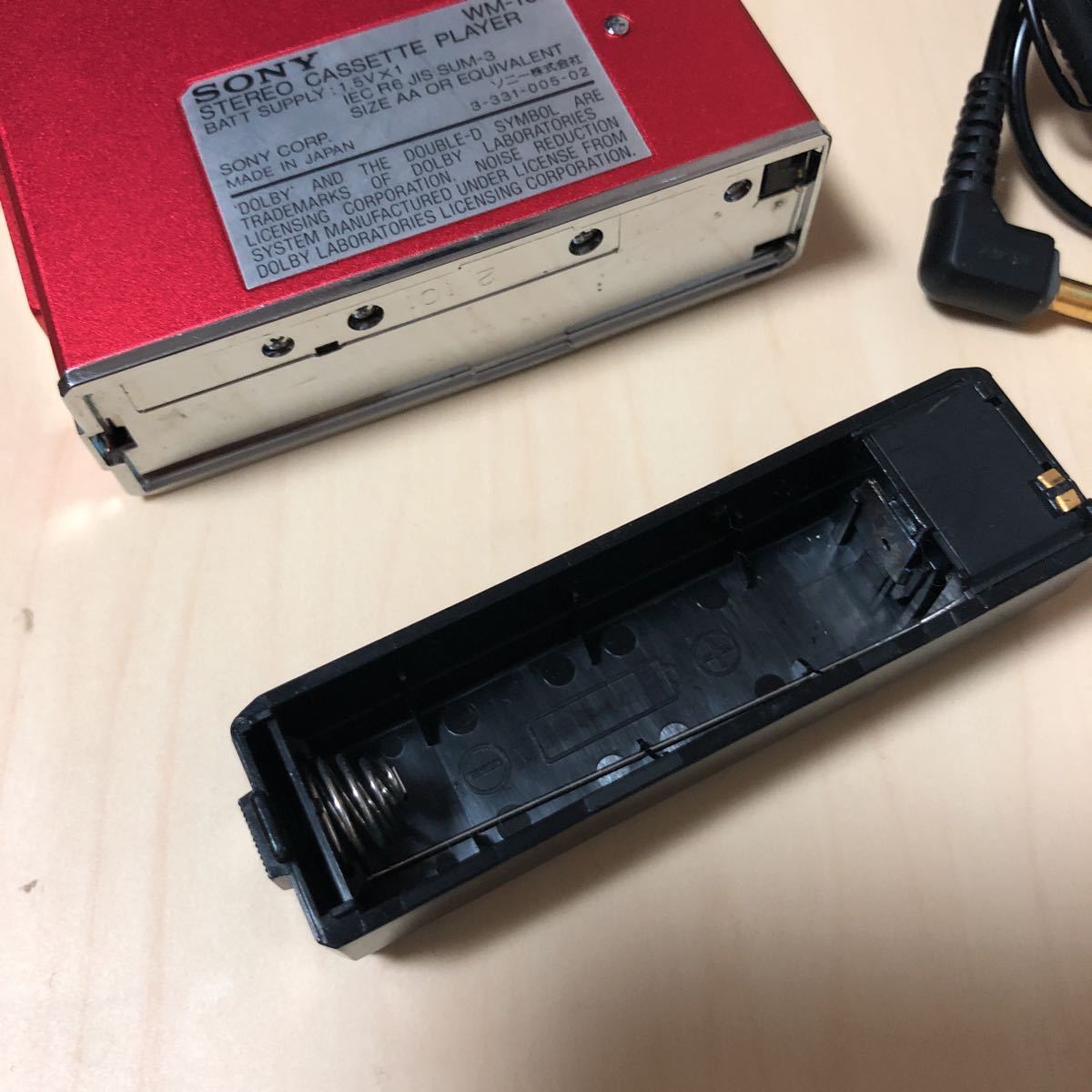 ジャンク】SONY WALKMAN WM-101 ソニーウォークマン ポータブル
