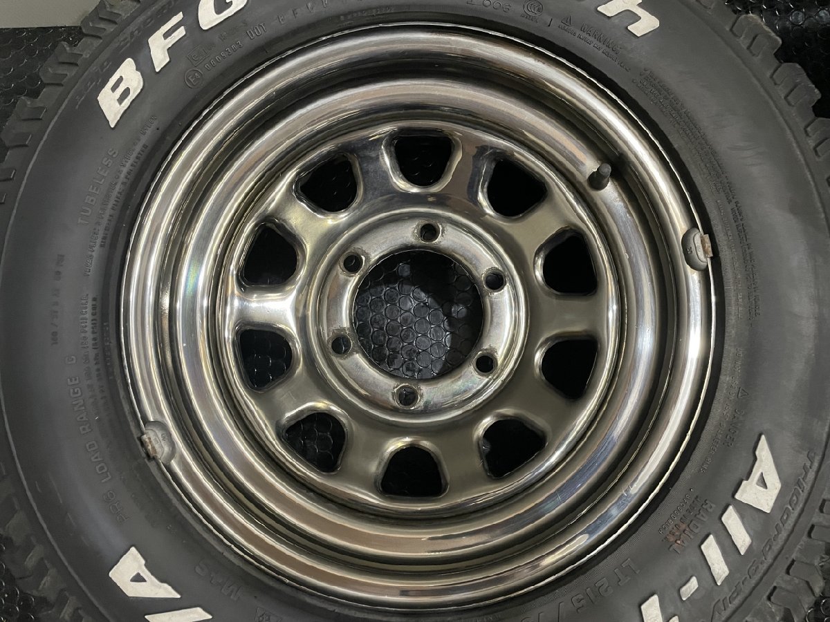 BF Goodrich All-Terrain LT215/75R15】夏タイヤ【WIDE デイトナ風 