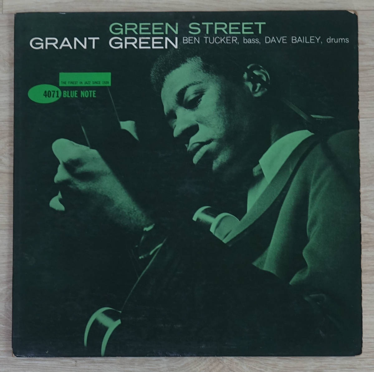 US BLUE NOTE BLP 4071 オリジナルGREEN STREET / Grant Green NYC/RVG