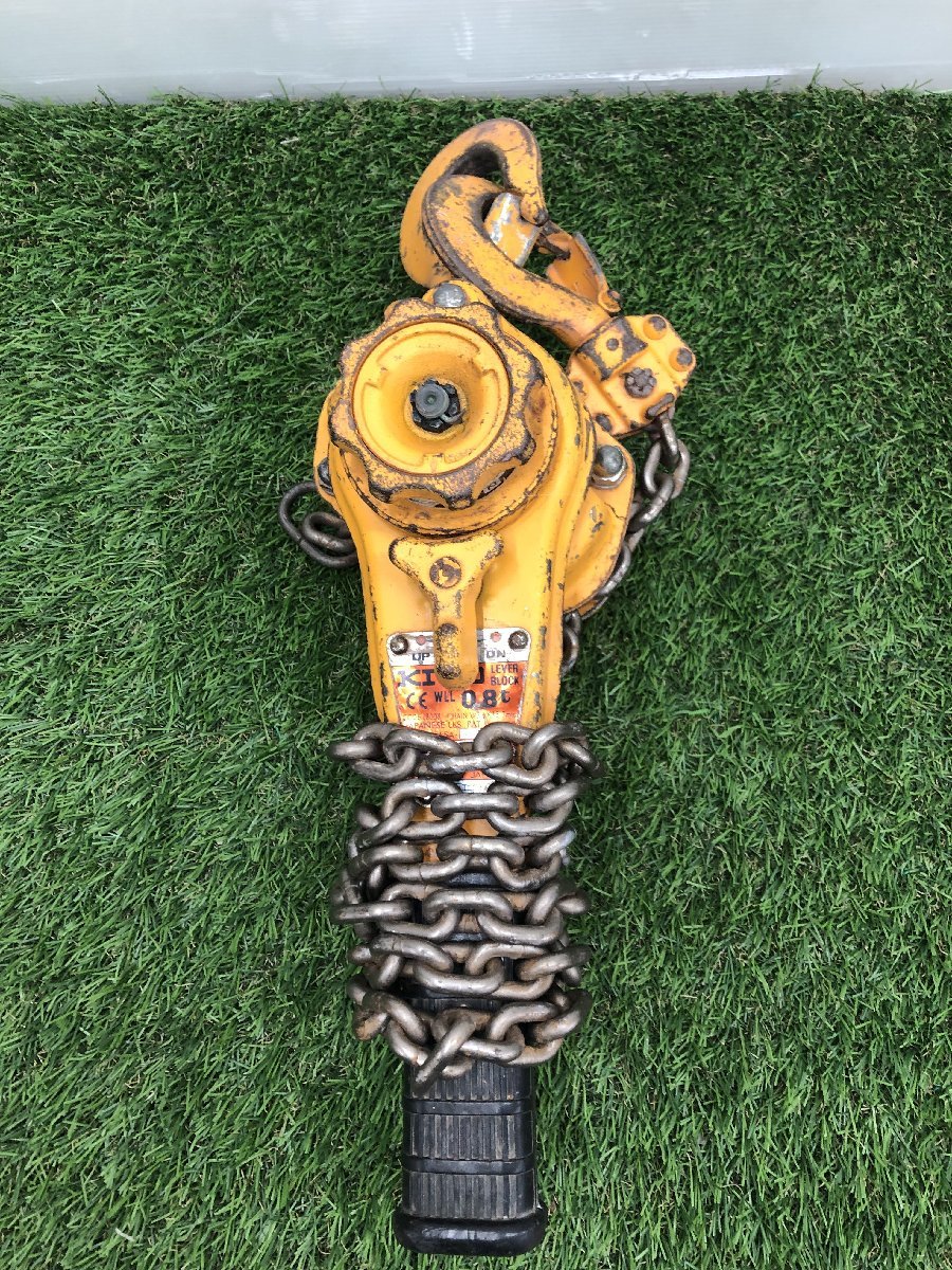 中古品 KITO(キトー) レバーブロック LB008 耐荷重0.8t東大和店 中古品